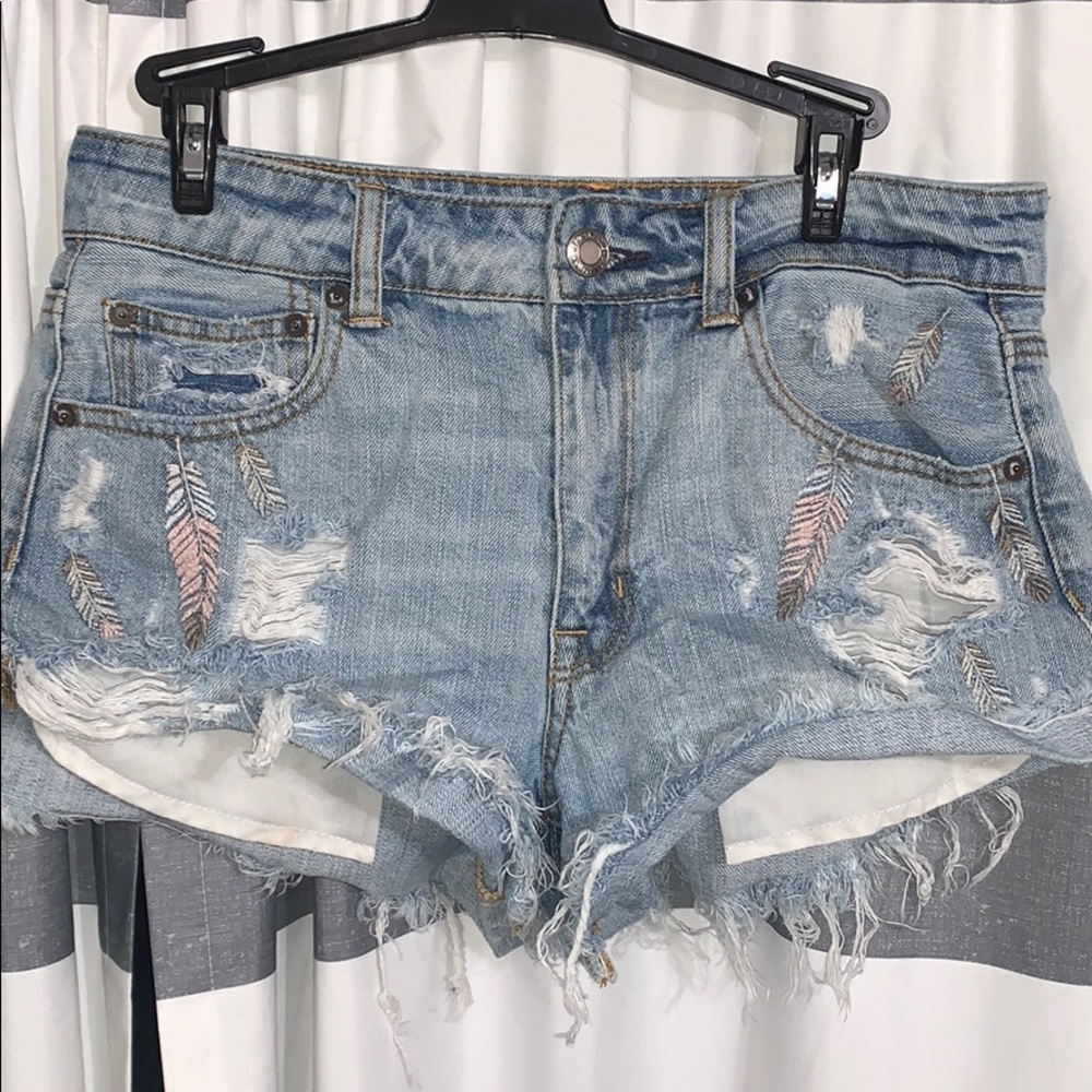 American Eagle jean shorts